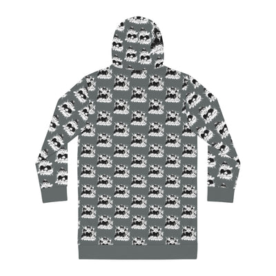 Audrey Inspired Women's Hoodie Dress - "Beauty Is Not Wasted"