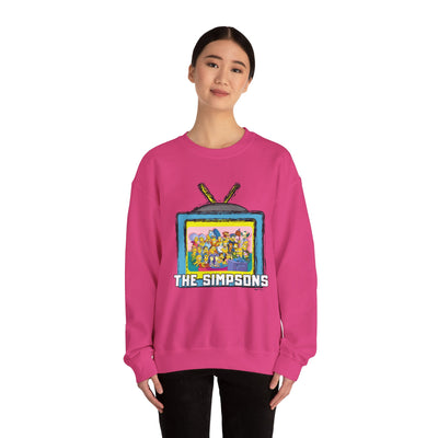 The Simpsons Unisex Heavy Cotton Sweatshirt