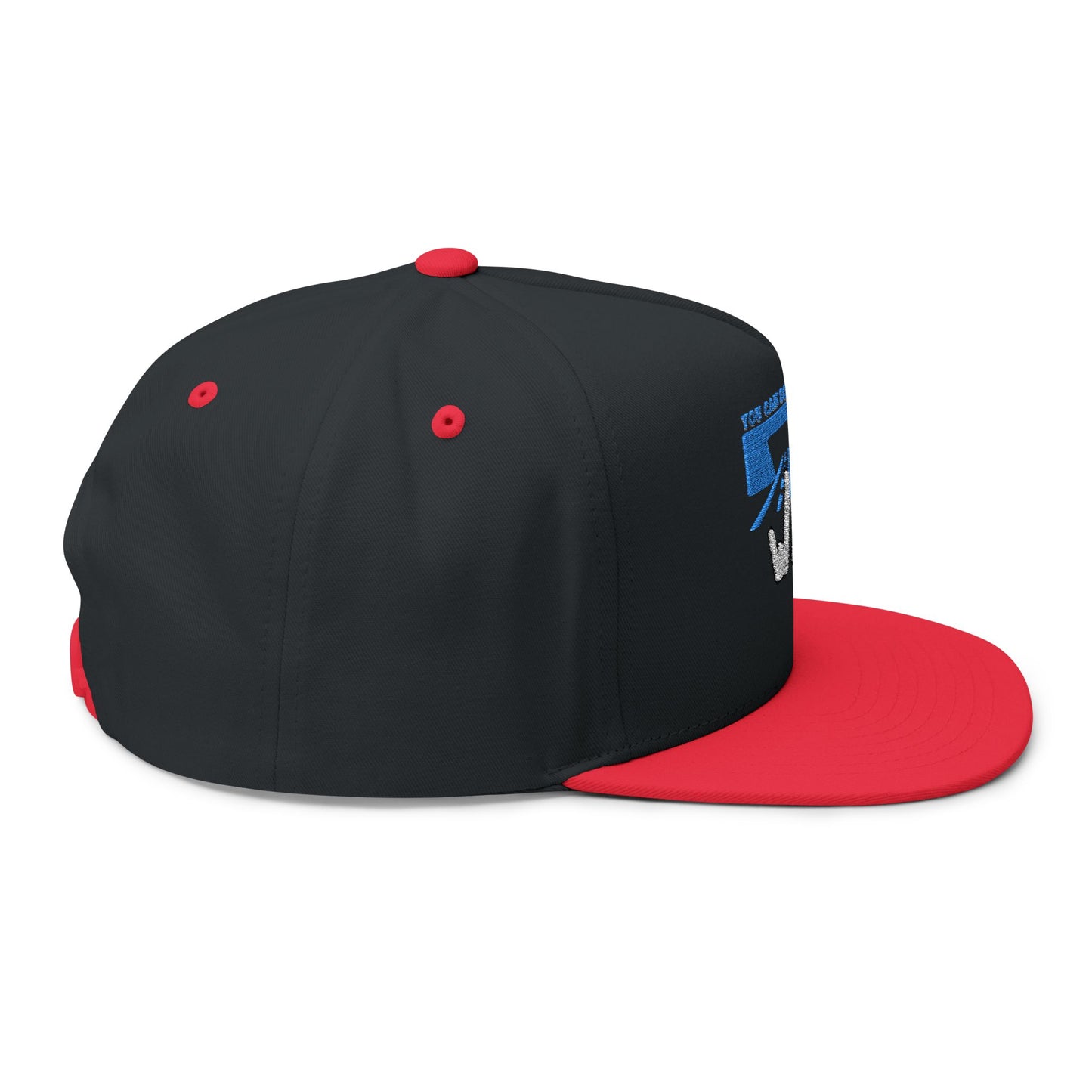 Flat Bill Cap - "You Can Go Your Own Way" Snapback