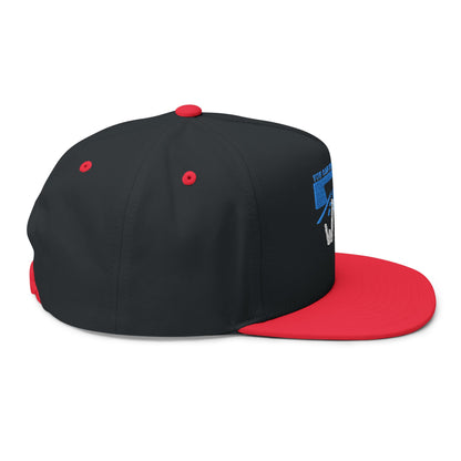 Flat Bill Cap - "You Can Go Your Own Way" Snapback