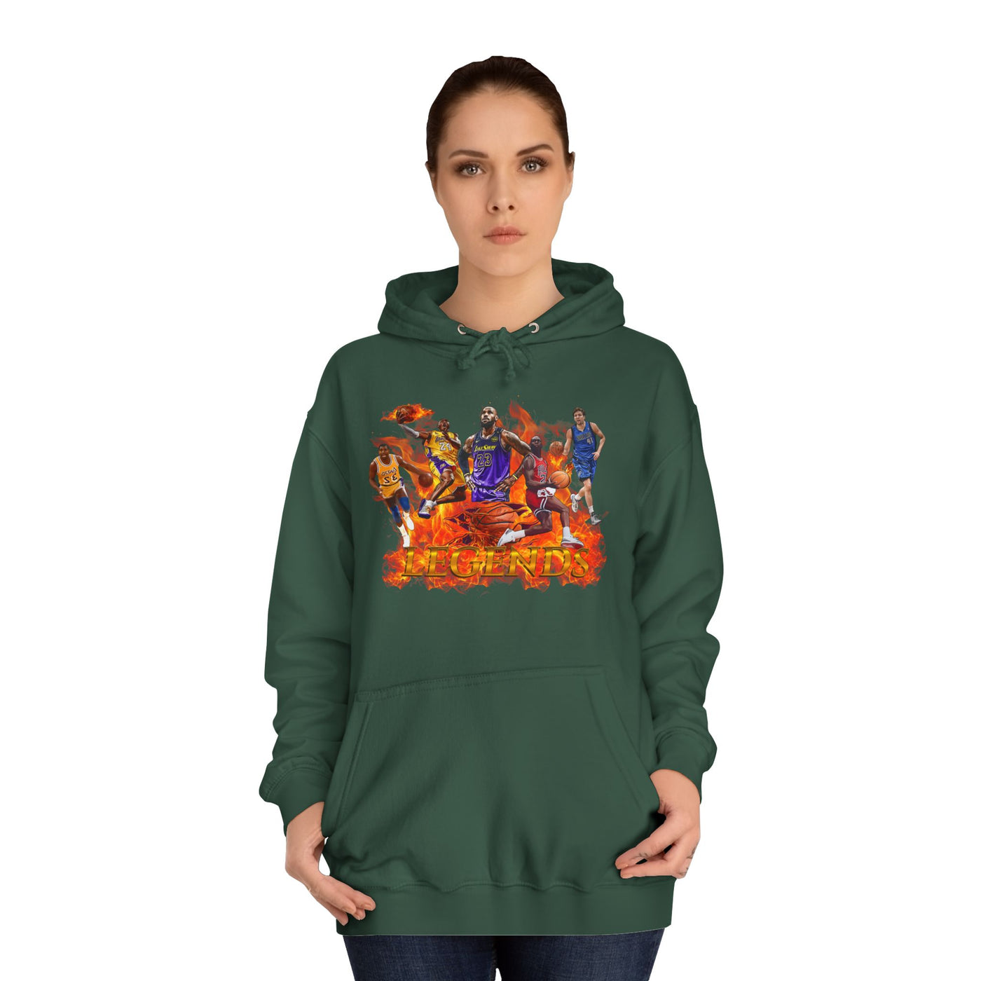 Unisex Sports Hoodie, Legends of Basketball