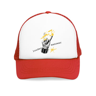 Punk Mesh Cap "louder than manowar"