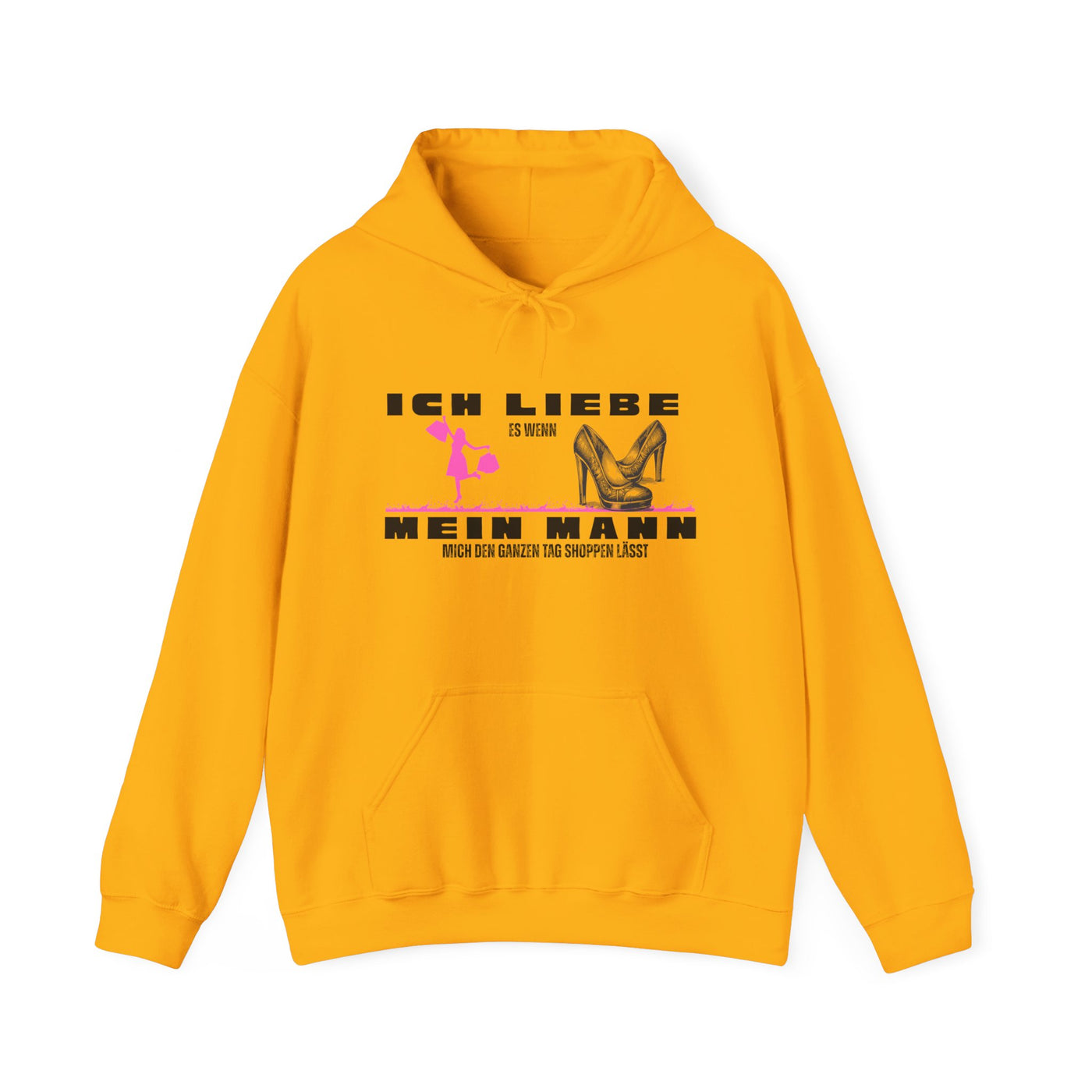 I Love Shopping Unisex Heavy Blend™ Hooded Sweatshirt 