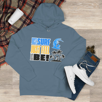 Just Surf Hooded Sweatshirt - Perfect for Beach Lovers and Surf Enthusiasts