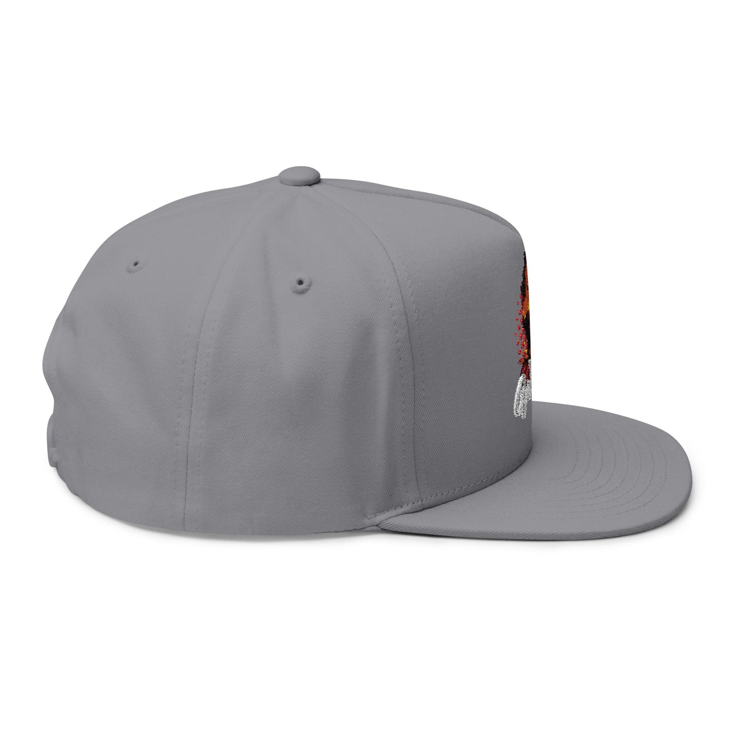 Trust in You Embroidered Flat Bill Cap - Motivational Hat for Confidence & Style