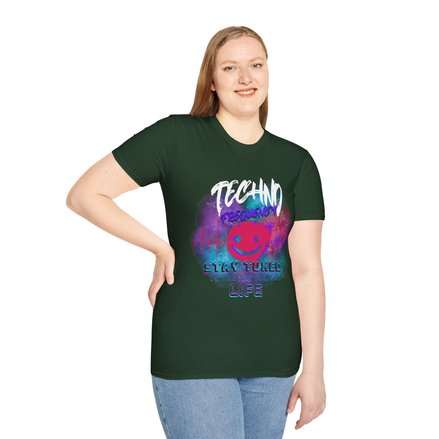 Techno Vibe Unisex T-Shirt | Stay Tuned to the Rhythum of Life