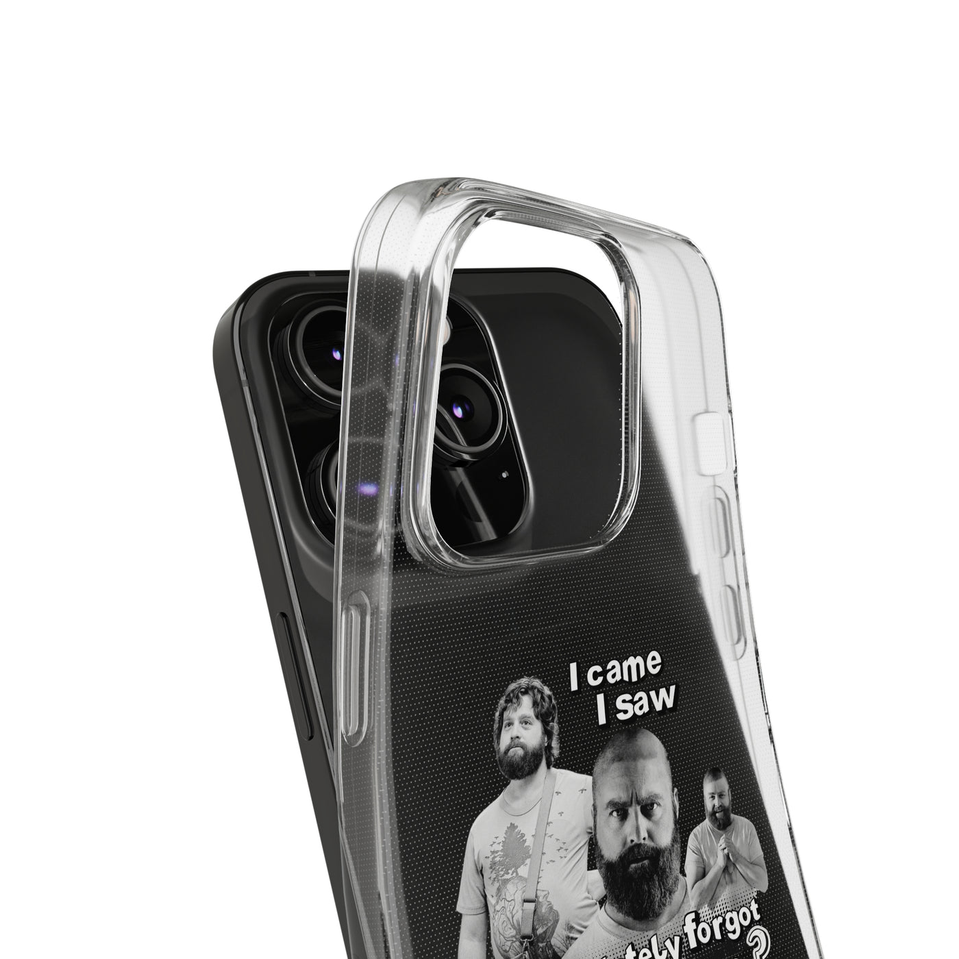 I Came, I Saw & Forgot, Alan Hangover -  Funny Phone Case  - Handyhülle -