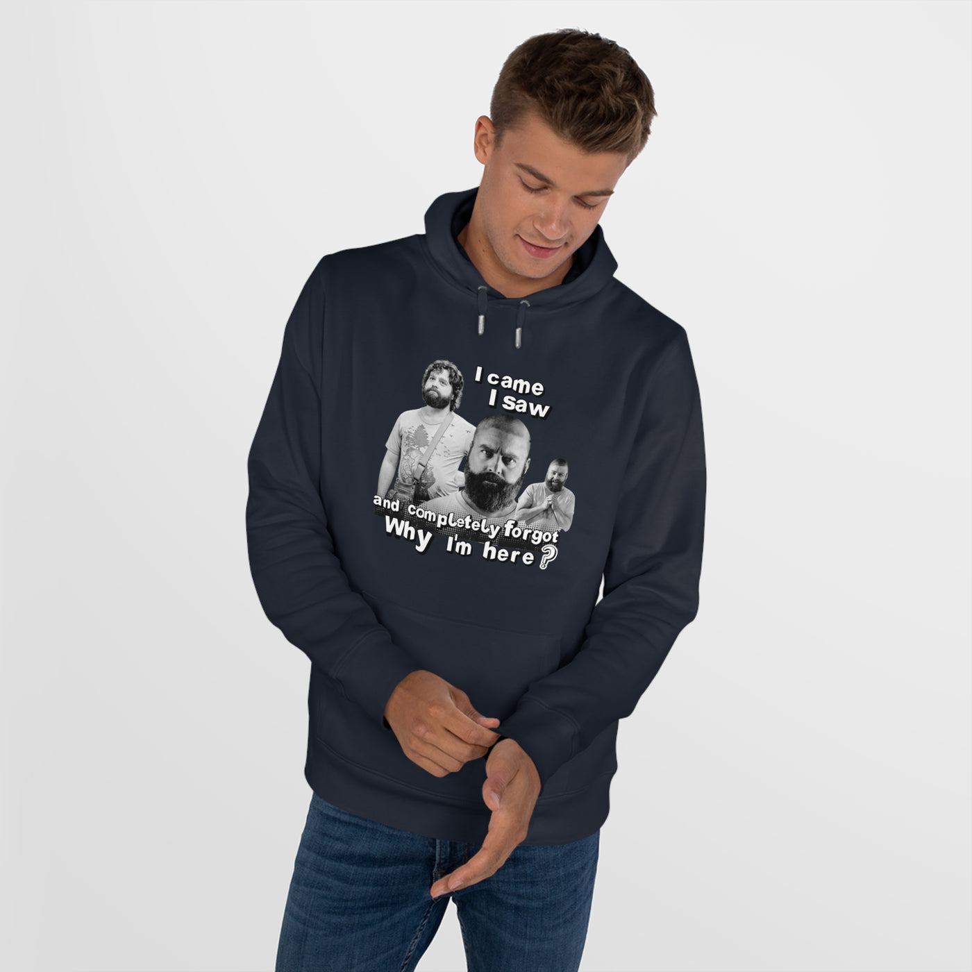 I cam- saw- and forgot why i  am here - Alan Garner Hoodie for Men
