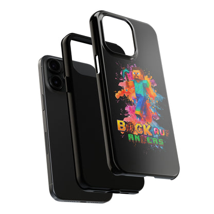 Minecraft Inspired Tough Phone Case - Handyhülle  "Bock auf anders" Colorful Gamer Design