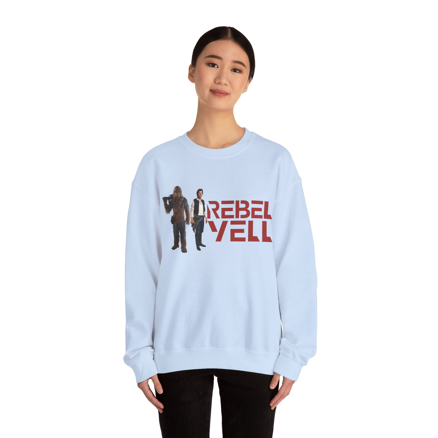 Rebel Yell Crewneck Sweatshirt – Retro Star Wars Style