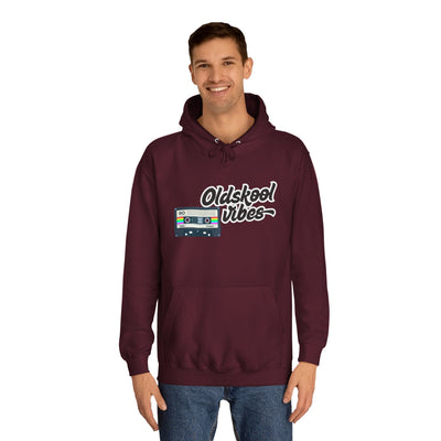 Oldskool Vibes- Hooded Sweatshirt - 'Oldskool' Graphic