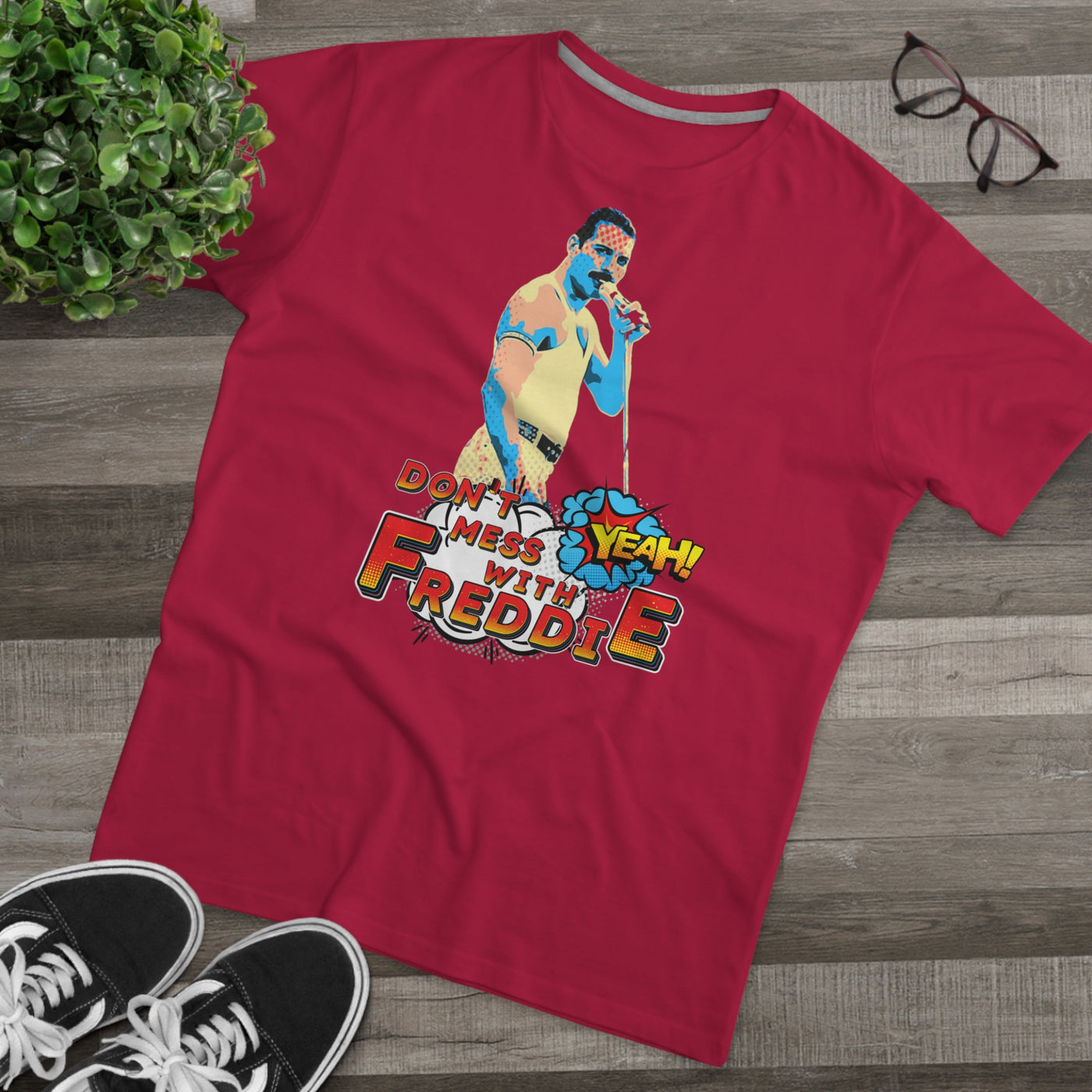 Freddy-Inspired Graphic Tee - Fun & Bold Modern Fit Shirt