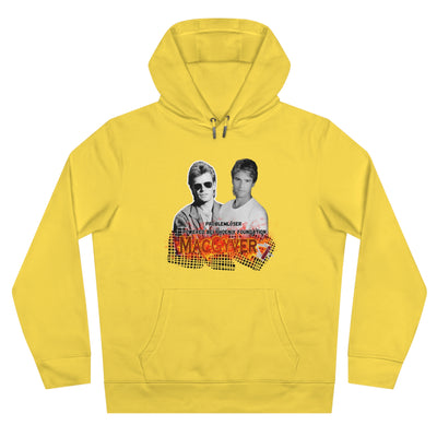 Retro MacGyver King Hooded Sweatshirt - Classic 80s Style