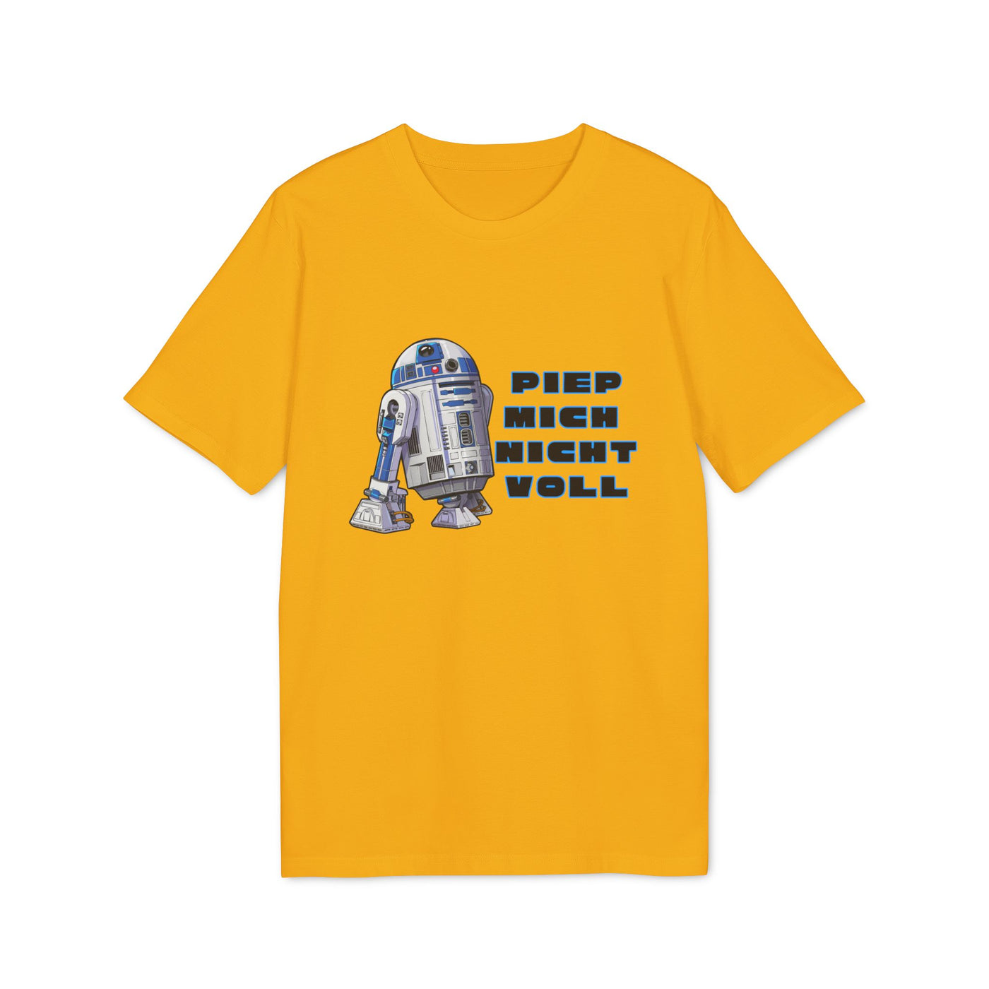 Unisex R2-D2 Graphic T-Shirt - "Piep mich nicht voll"