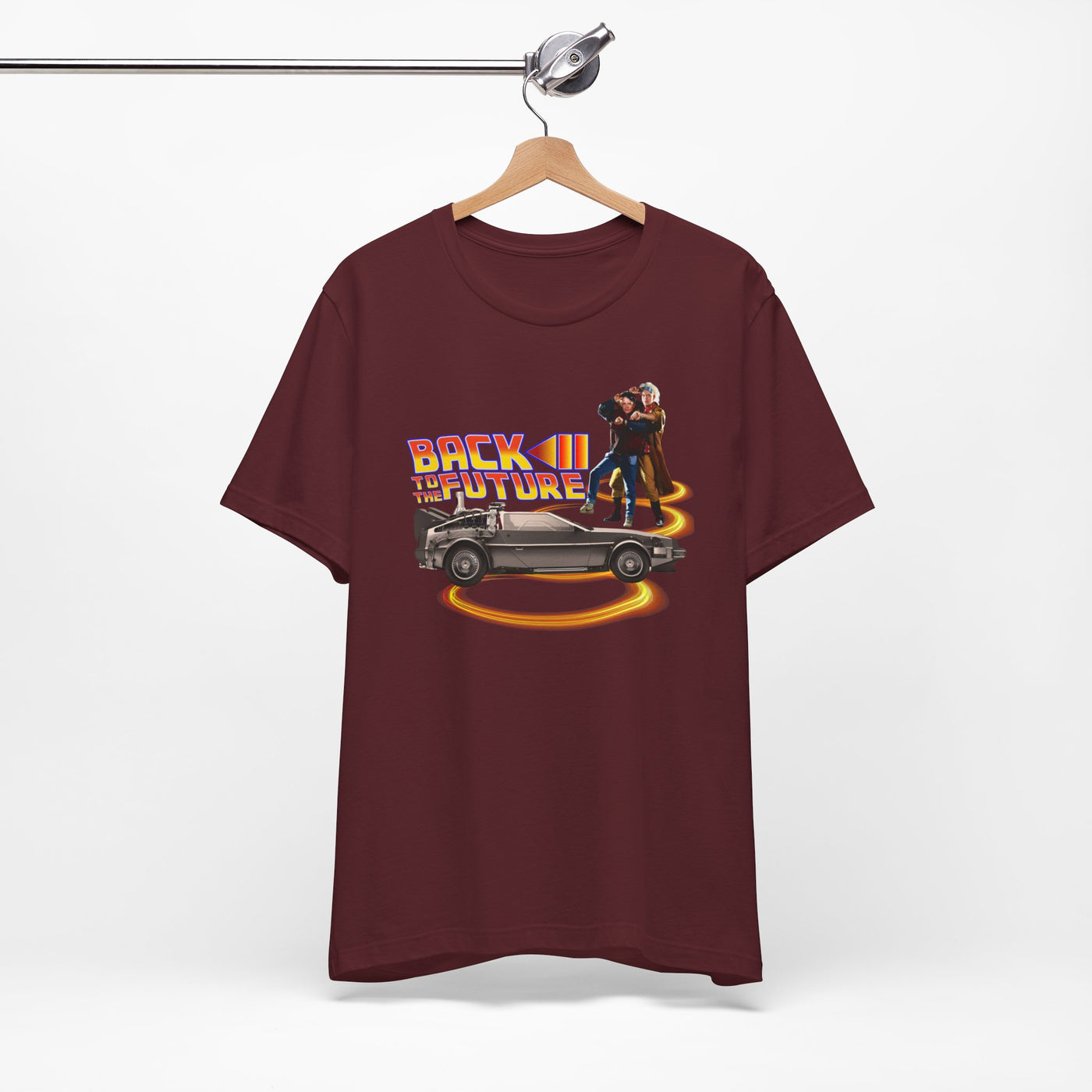 Retro Back to the Future Tee - Unisex Short Sleeve Shirt