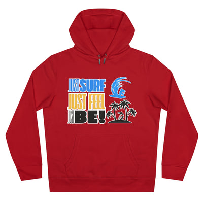 Just Surf Hooded Sweatshirt - Perfect for Beach Lovers and Surf Enthusiasts
