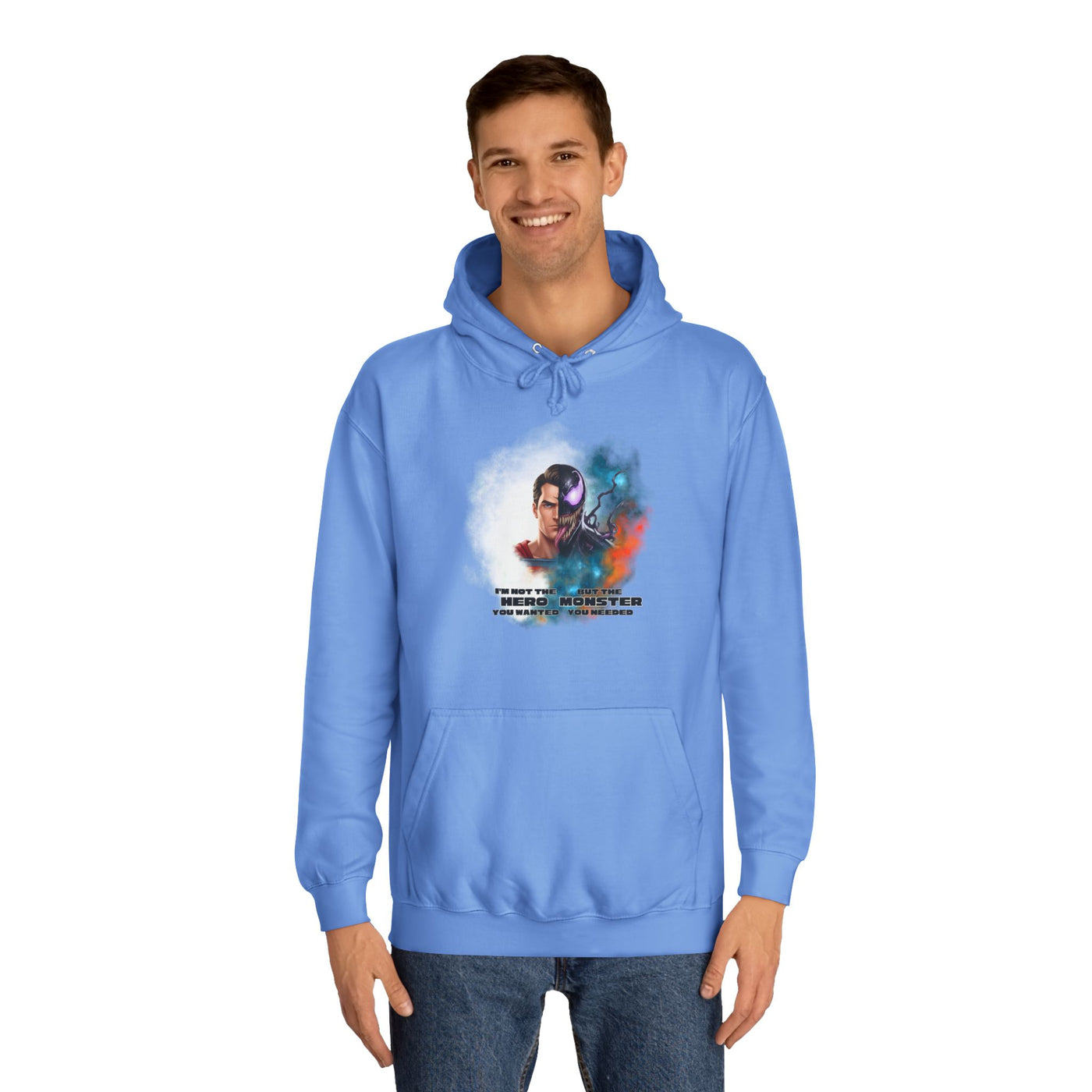 Superman meets Venom Hoodie