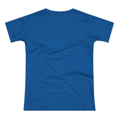 Women's Inspirational Lion T-Shirt - 'Bleib-Wild, Bleib-Echt, Bleib-Du' Design