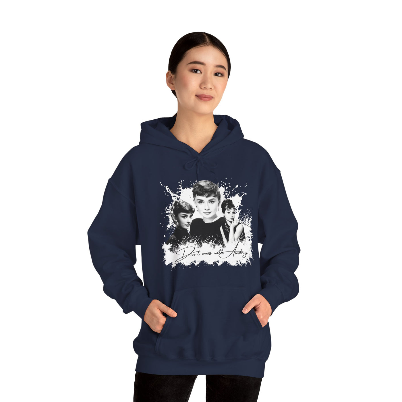 Retro Audrey Hepburn Hoodie - Classic Style