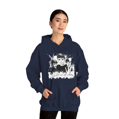 Retro Audrey Hepburn Hoodie - Classic Style