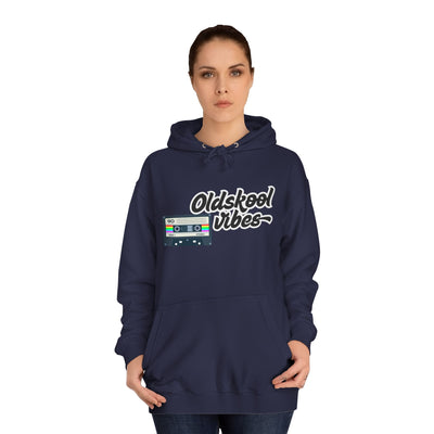 Oldskool Vibes- Hooded Sweatshirt - 'Oldskool' Graphic