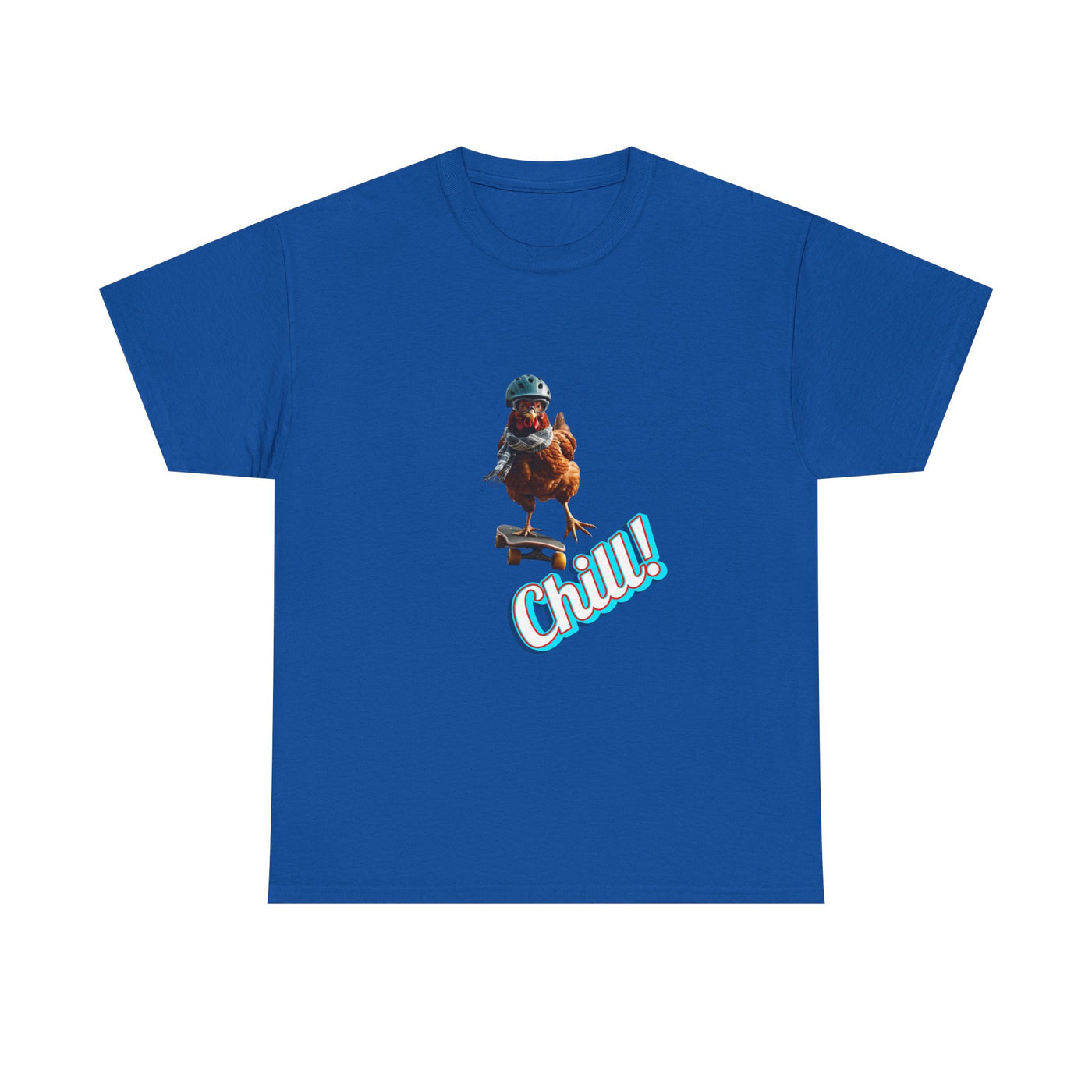 Chill Skateboarding Chicken Shirt