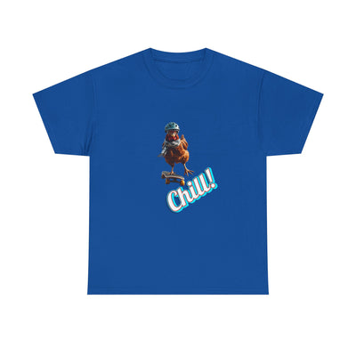 Chill Skateboarding Chicken Shirt
