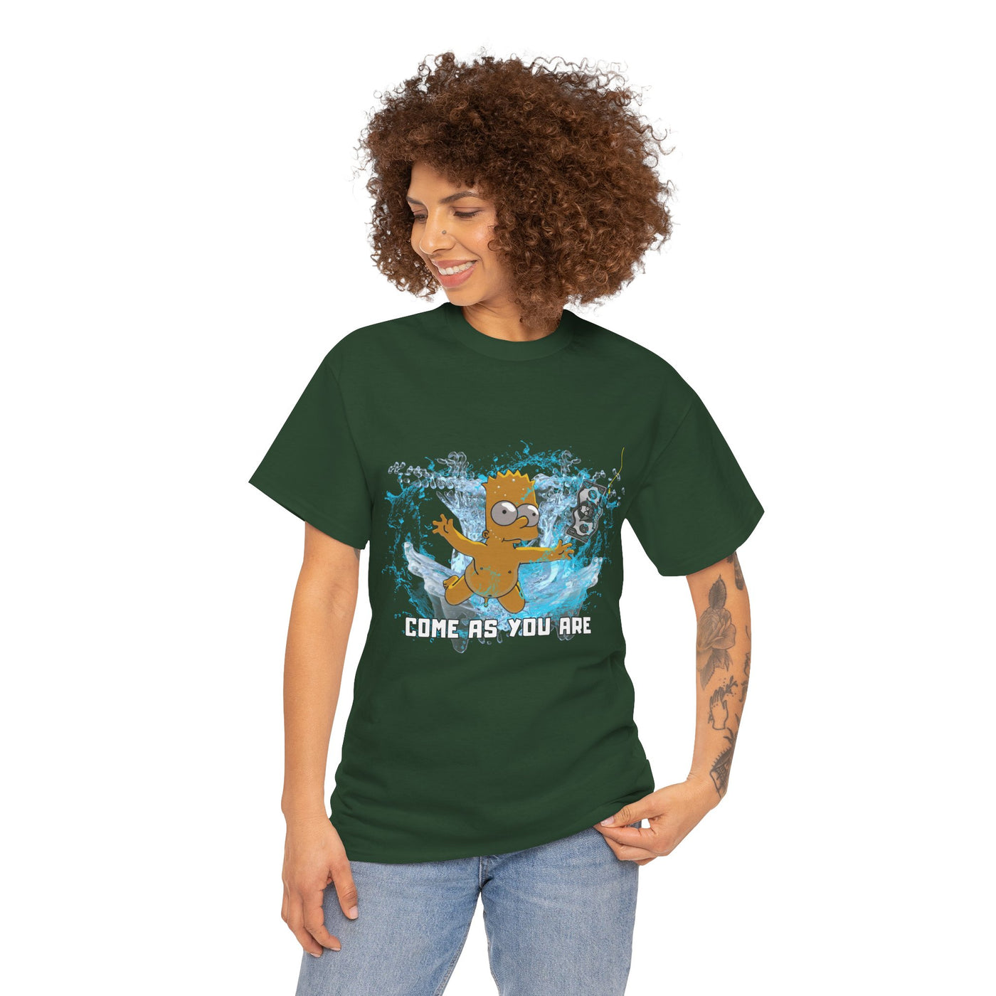 Come As You Are Unisex Shirt Bart Simpson