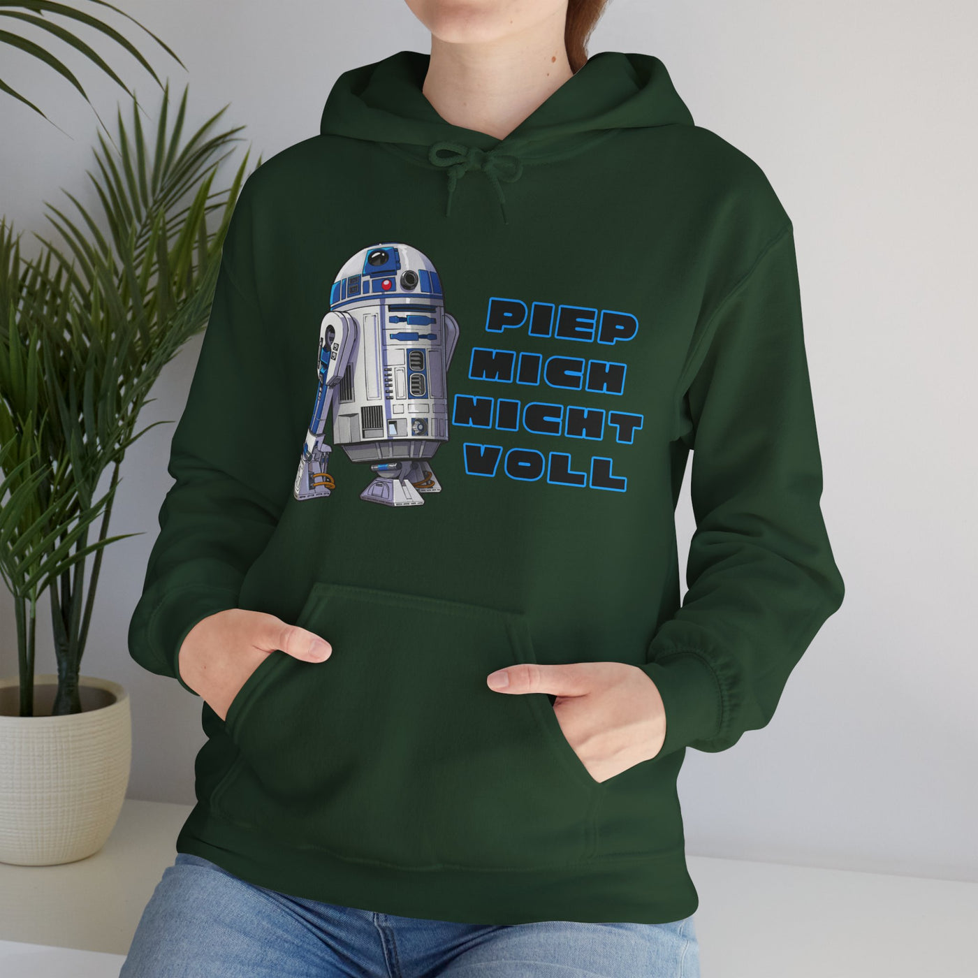 R2-D2 Graphic Hoodie - "Piep mich nicht voll"
