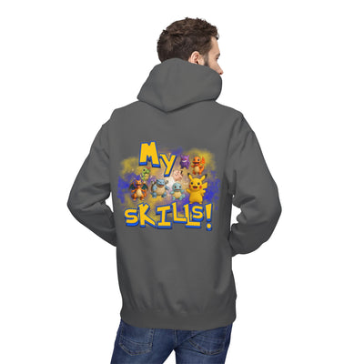 Pokemon Skills Hoodie, Unisex Pokemon Sweatshirt, Cute Hoodie