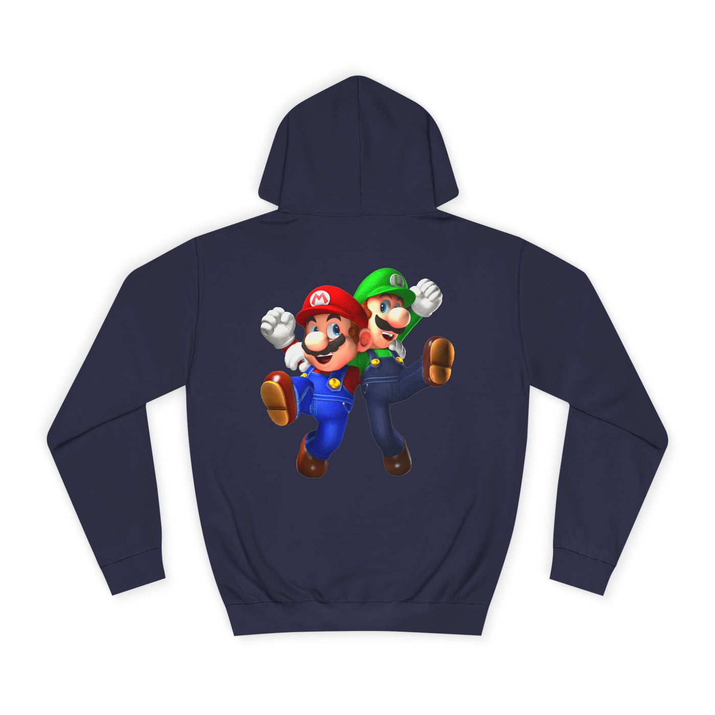Super Bros College Hoodie, Unisex Gaming Hoodie