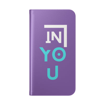 Handyhülle - inspirational Flip Case - 'Believe in You' Phone Cover