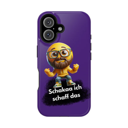 Motivational Impact-Resistant Phone Case - "Schakaa I can do it"