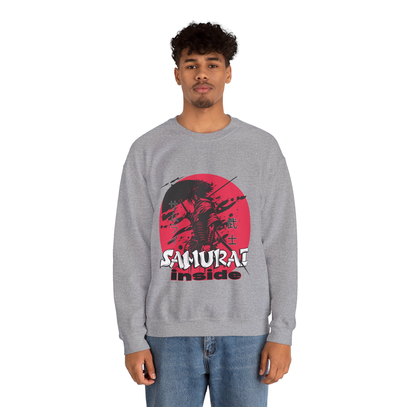Samurai Inside Crewneck Sweatshirt - Unisex Heavy Blend™