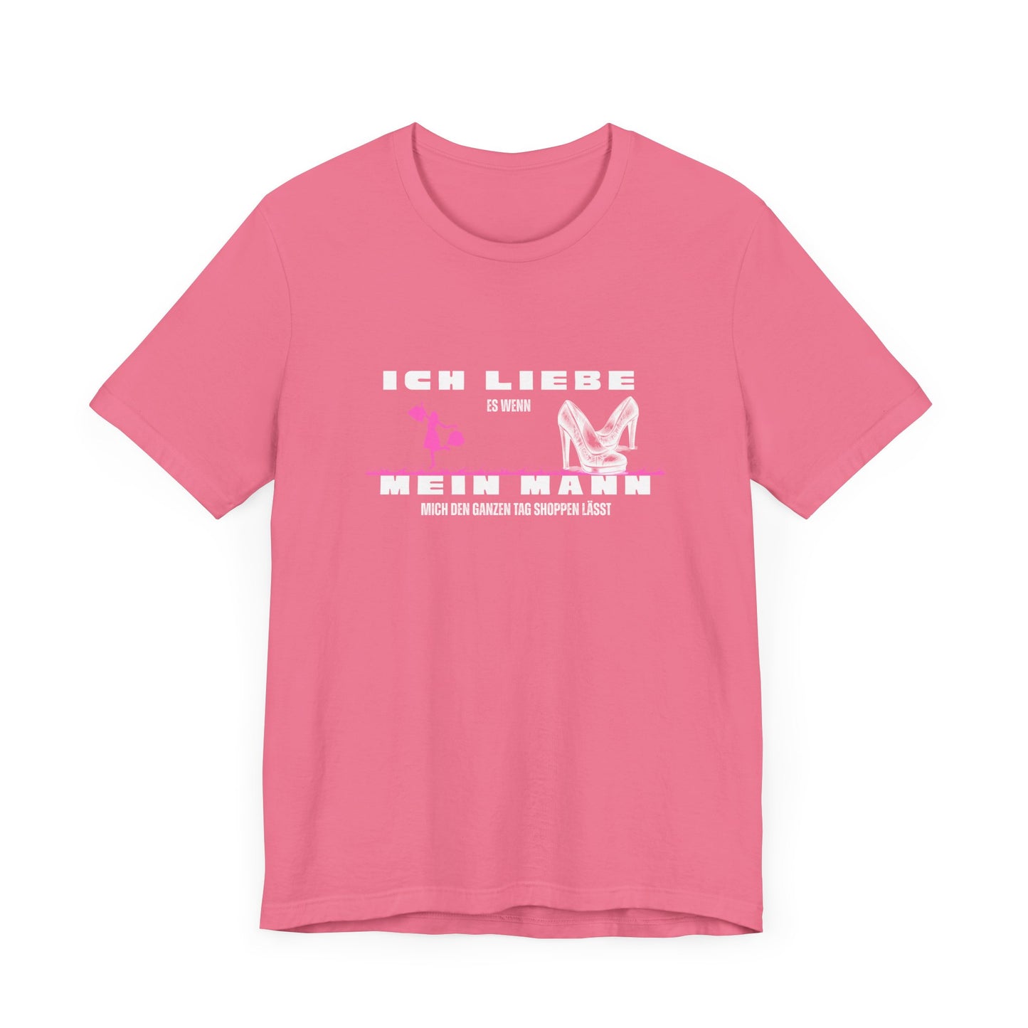 I Love My Husband "Shopping" Unisex Jersey Short Sleeve Tee