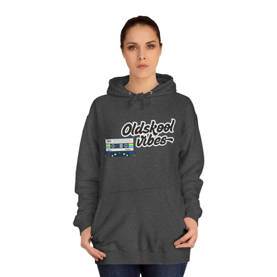 Oldskool Vibes- Hooded Sweatshirt - 'Oldskool' Graphic