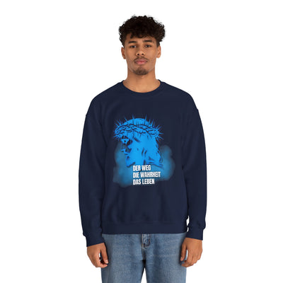 Sweatshirt Jesus "Der Weg - Die Wahrheit - Das Leben"