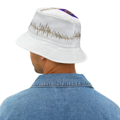 Bass- Bass - wir brauchen Bass - Musical Vibe Bucket Hat, Summer Fashion, Festival Accessory, Fischerhut