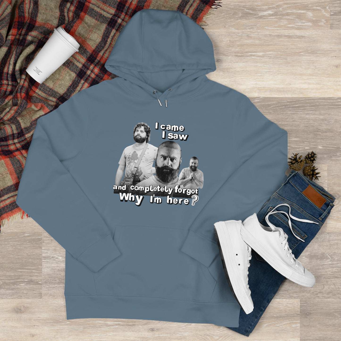 I cam- saw- and forgot why I am here - Alan Garner Hoodie for Men
