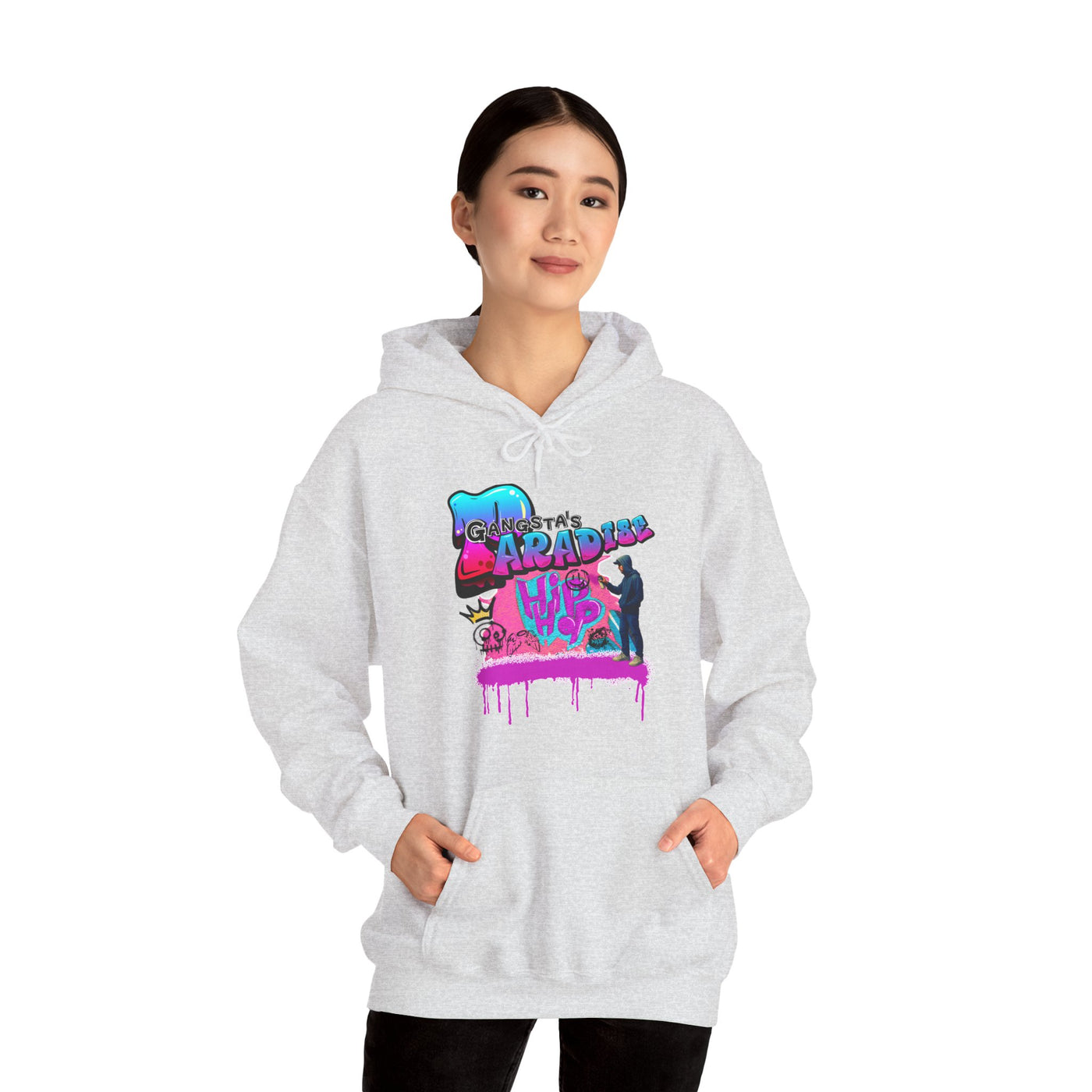 Hoodie Hip Hop Graffiti Design