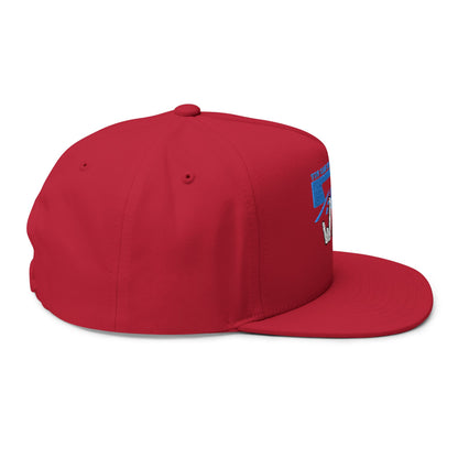 Flat Bill Cap - "You Can Go Your Own Way" Snapback