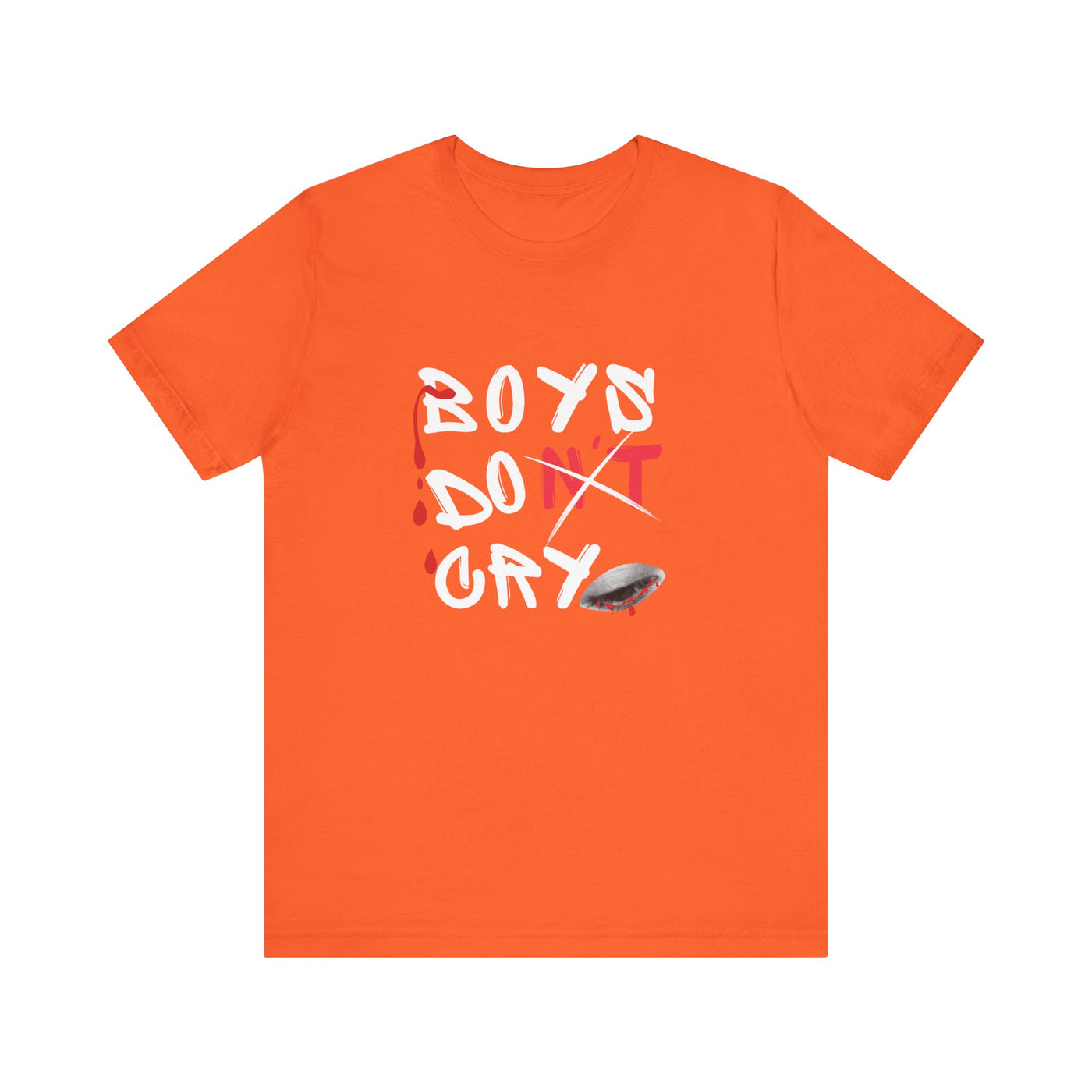 Boys Don't Cry for Men, Casual T-shirt