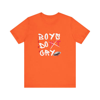 Boys Don't Cry for Men, Casual T-shirt