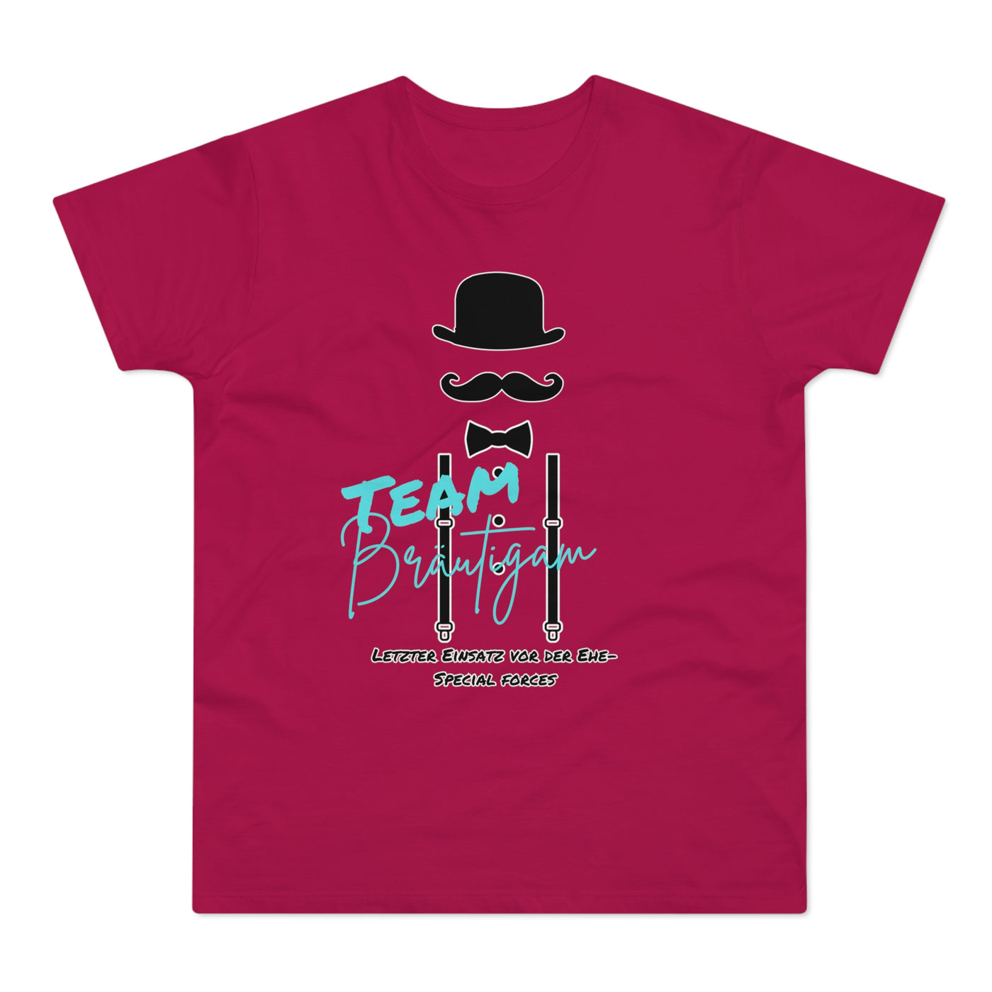 Team Bride Men's Groom "We celebrate the fairytale"