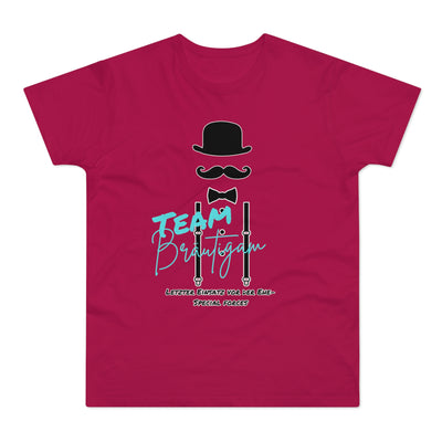 Team Bride Men's Groom "We celebrate the fairytale"