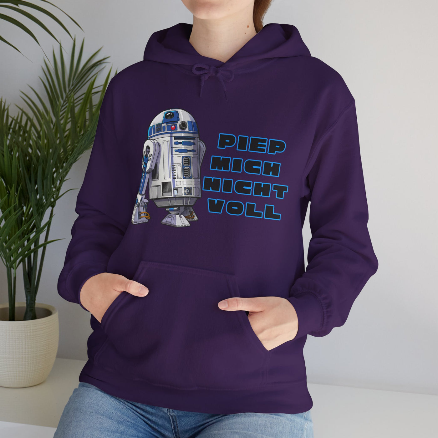 R2-D2 Graphic Hoodie - "Piep mich nicht voll"