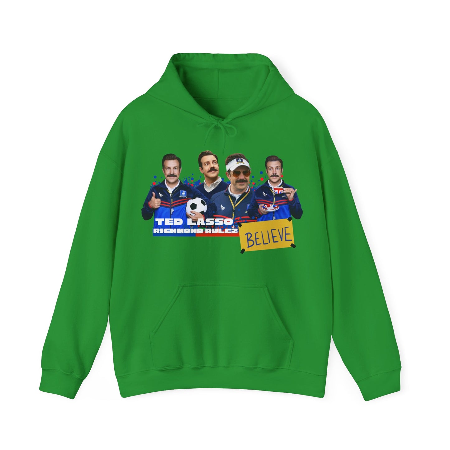 Ted Lasso "Believe" Hooded Sweatshirt - Unisex Heavy Blend™