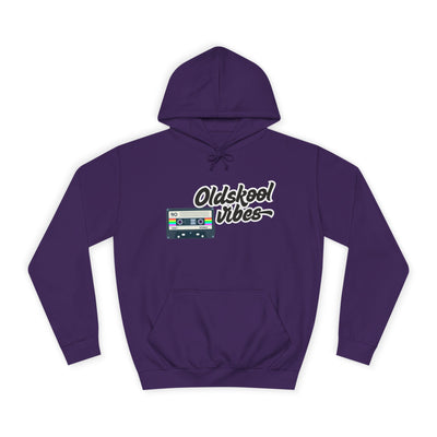 Oldskool Vibes- Hooded Sweatshirt - 'Oldskool' Graphic