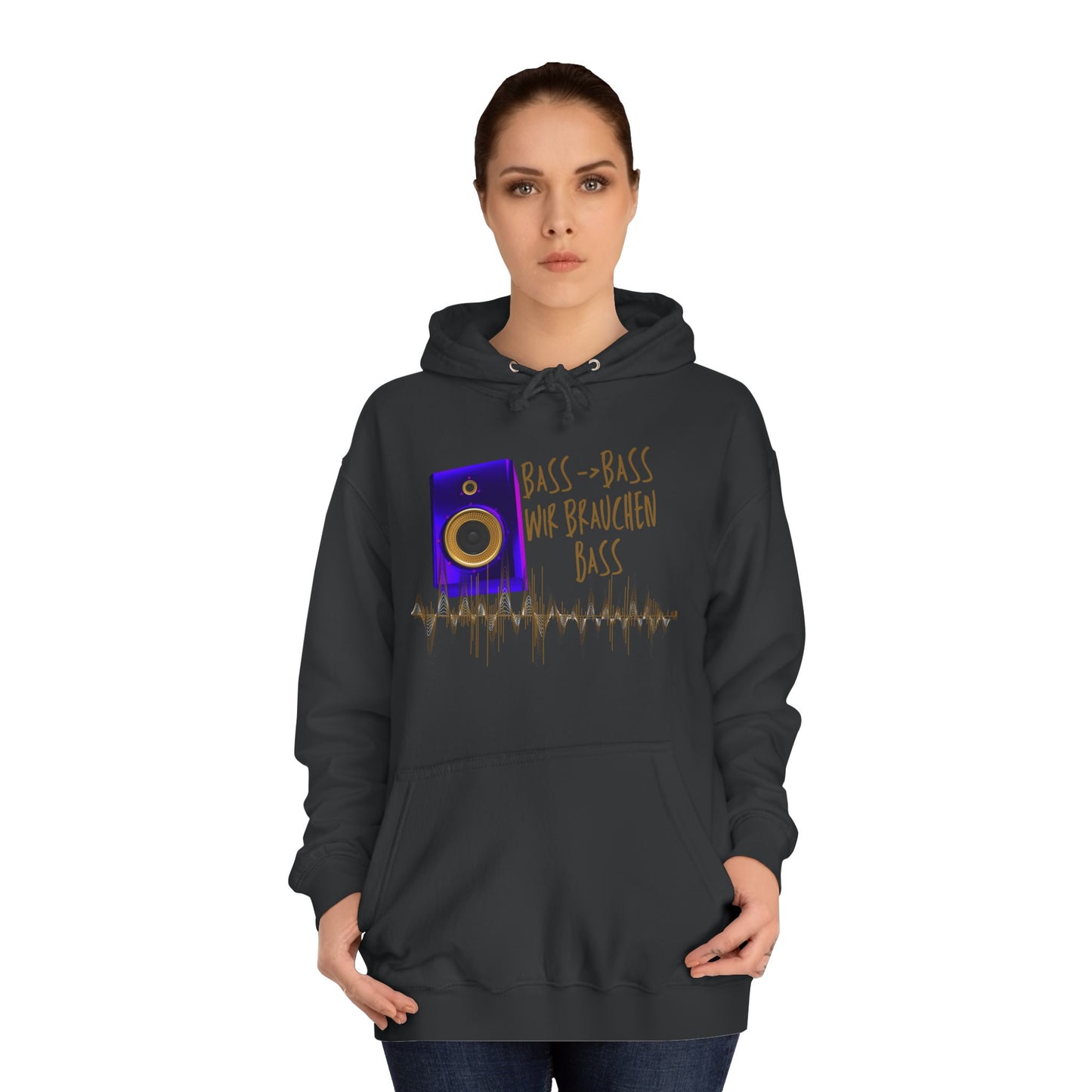Bass, Bass wir brauchen Bass! Audio Vibes Hoodie | Unisex