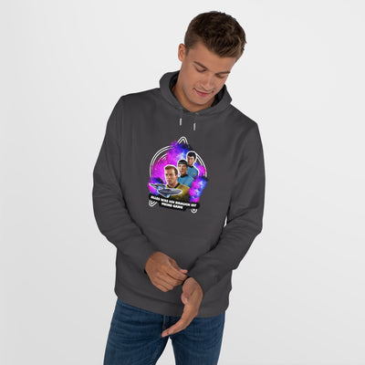 Hoodie Sweatshirt - Star trek "alles was ich brauch ist meine Gang"
